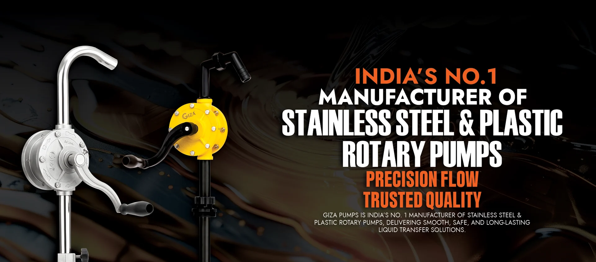 SS Rotary Barrel Pump Manufacturer