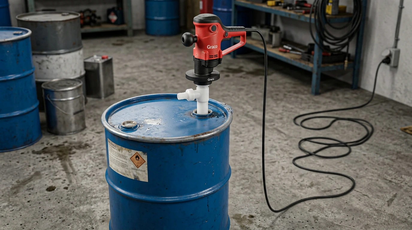 Best Electric PVDF Barrel Pumps for Chemical Transfer in India