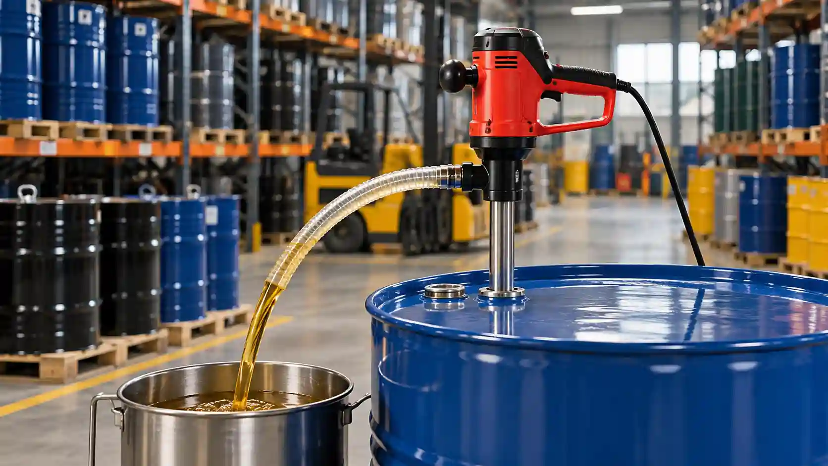 How to Choose Electric Barrel Pumps for Warehouse Oil Transfer