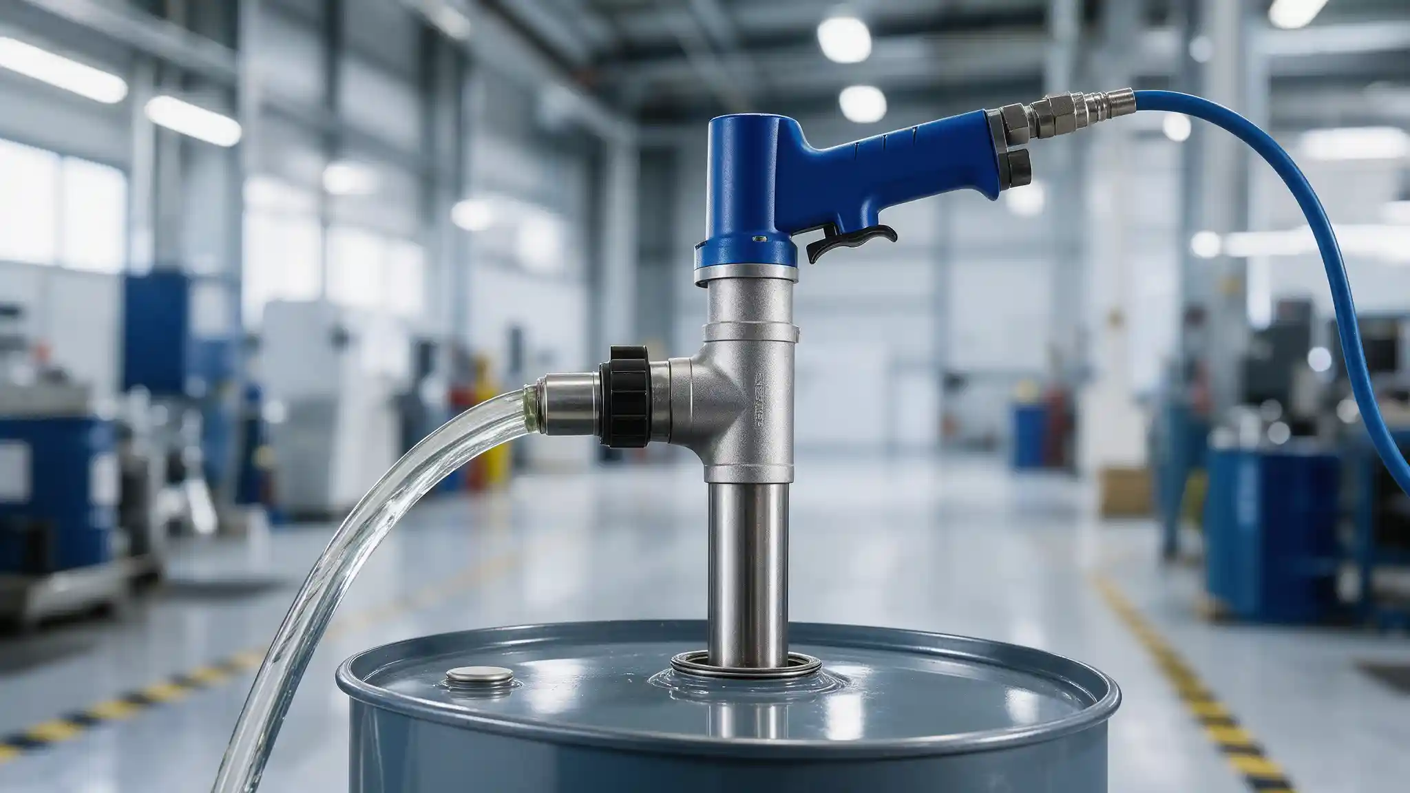 Pneumatic Barrel Pump: Working Principle, Uses & Benefits